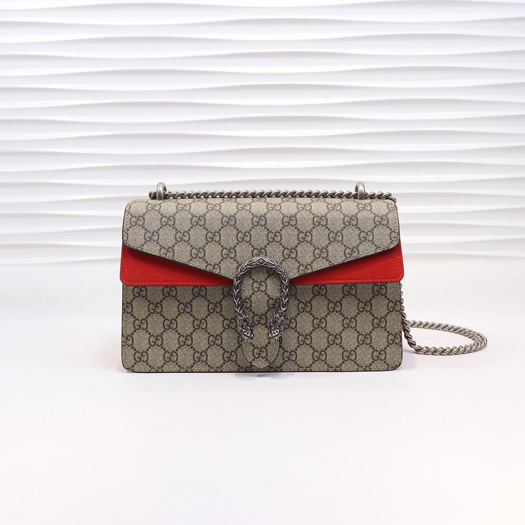 Double-G DIONYSUS GG rectangular bag in GG - Bag - Gorchic - $109.99
