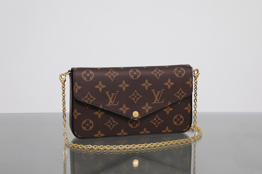 Designer Monogram  Félicie Pochette Bag - Gorchic - $79.99