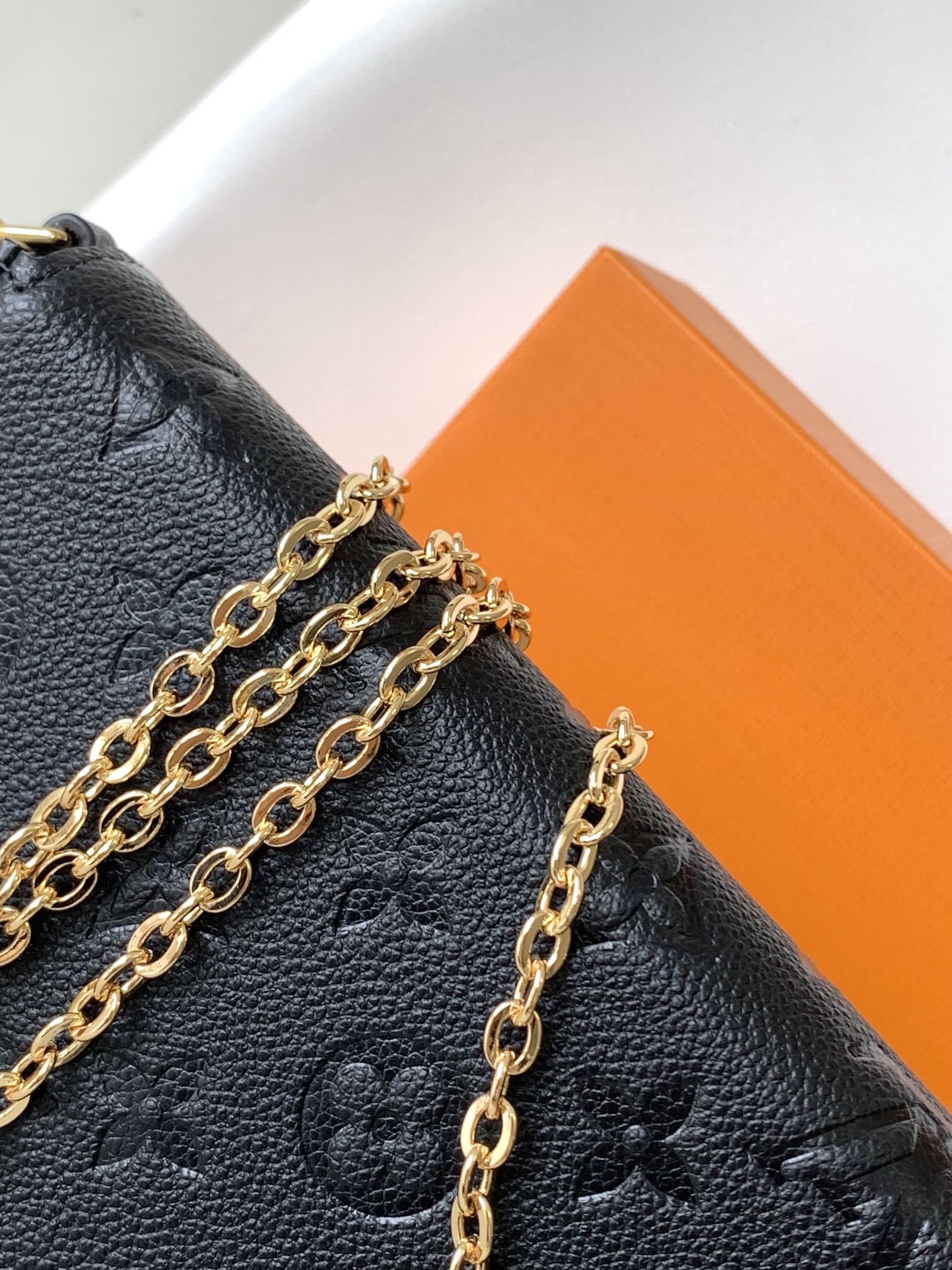 Designer Monogram  Pochette Felicie clutch bag - Gorchic - $79.99