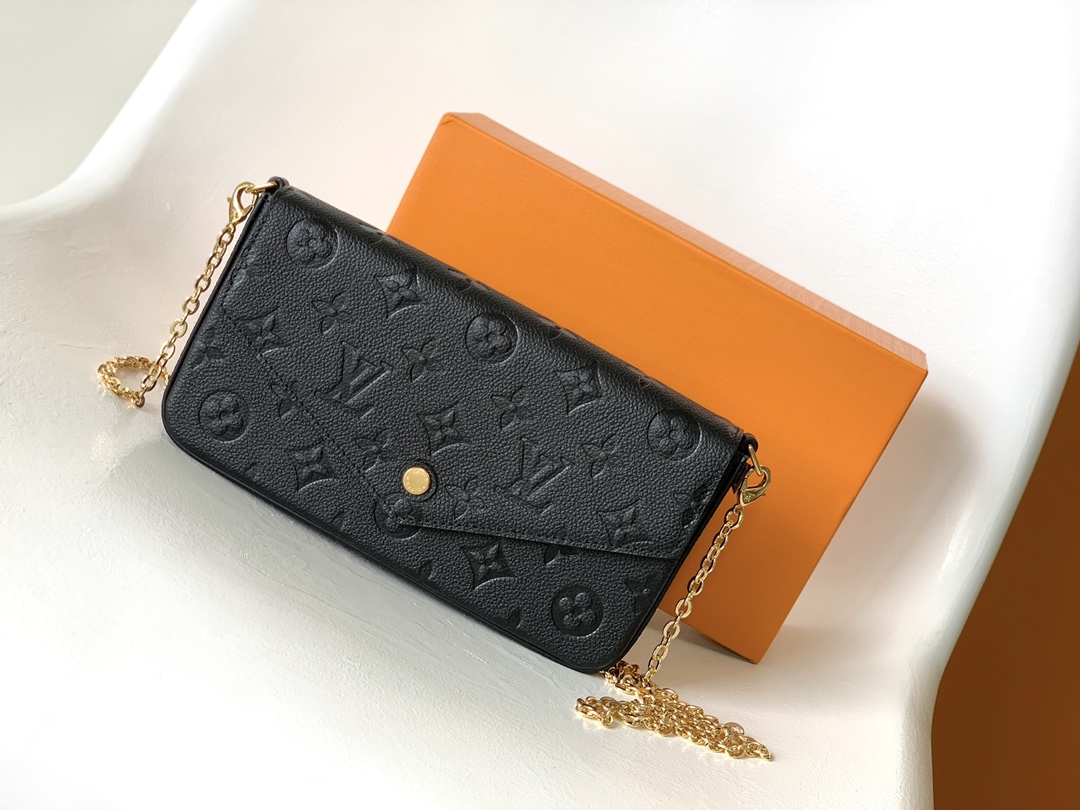 Designer Monogram  Pochette Felicie clutch bag - Gorchic - $79.99