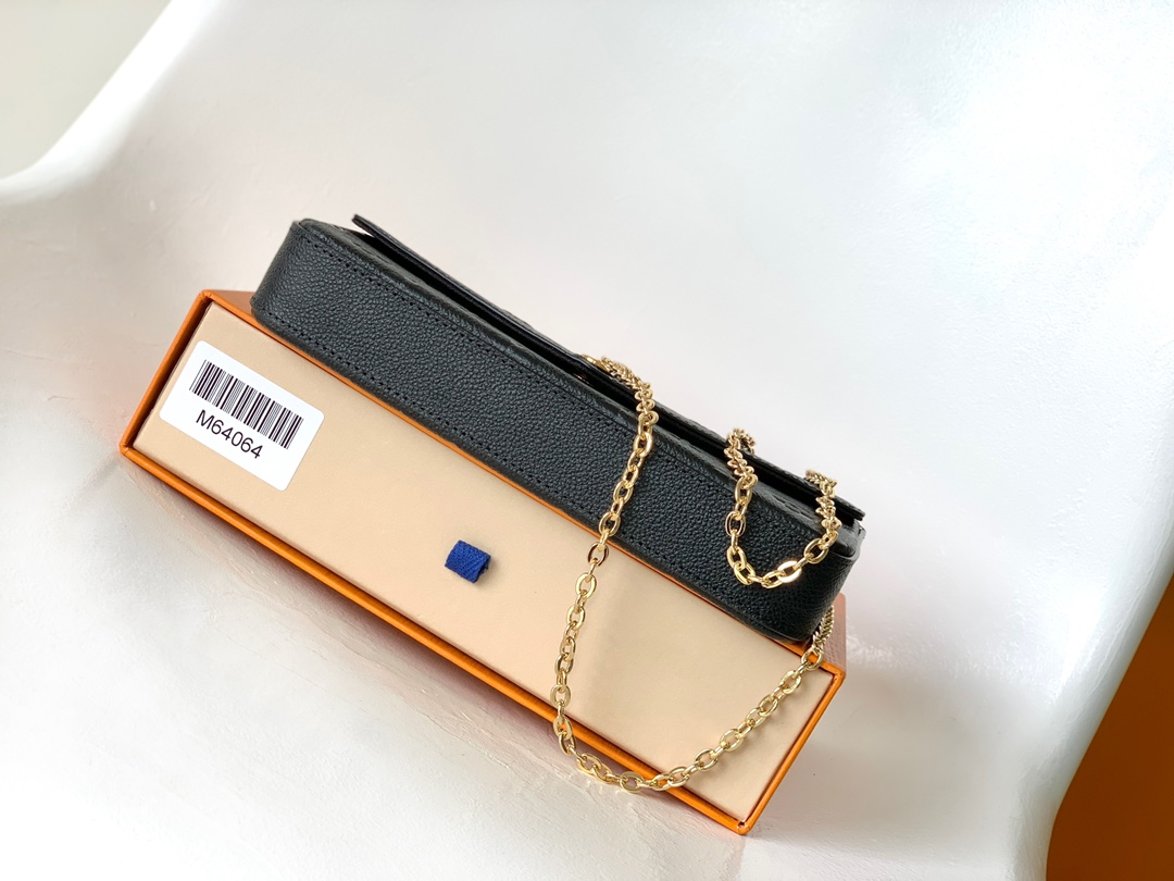 Designer Monogram  Pochette Felicie clutch bag - Gorchic - $79.99