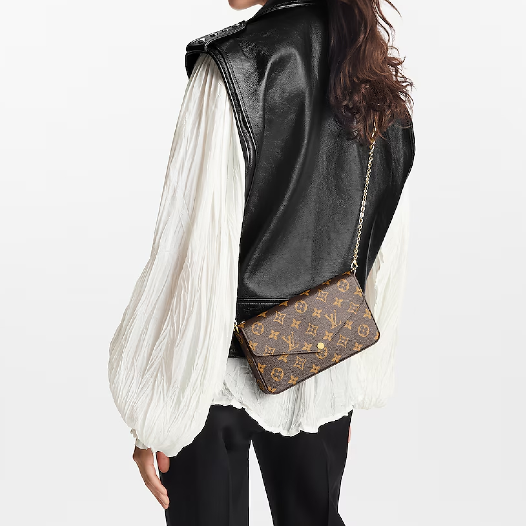 Designer Monogram  Félicie Pochette Bag - Gorchic - $79.99