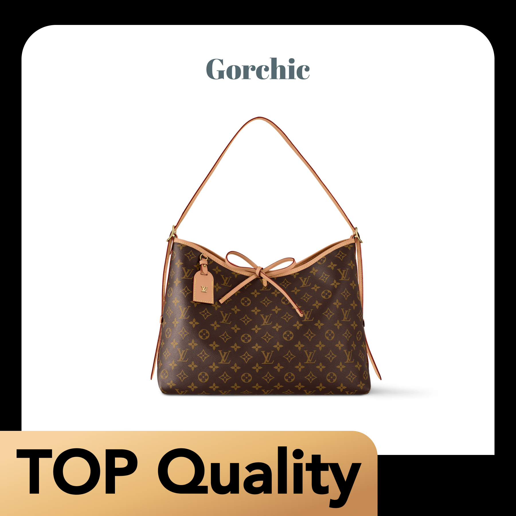[TOP]Designer L*V CarryAll MM - Bag - Gorchic - $451.12