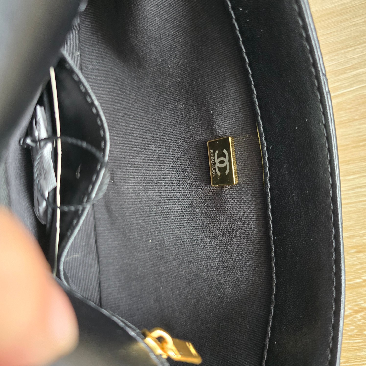 CC Inspired New 24K Large Underarm Bag - Black Bag - Gorchic - $141.99