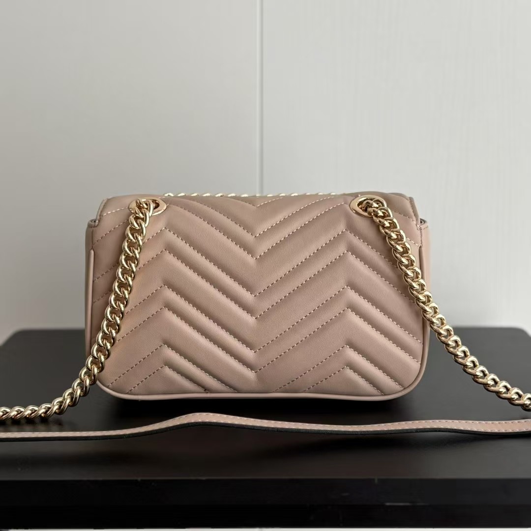 Double-G GG Marmont Shoulder Bag - Gorchic - $122.99
