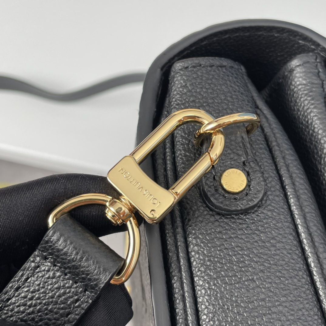 Designer Monogram Empreinte Monogram Leather Black Pochette Métis - Bag - Gorchic - $124.99