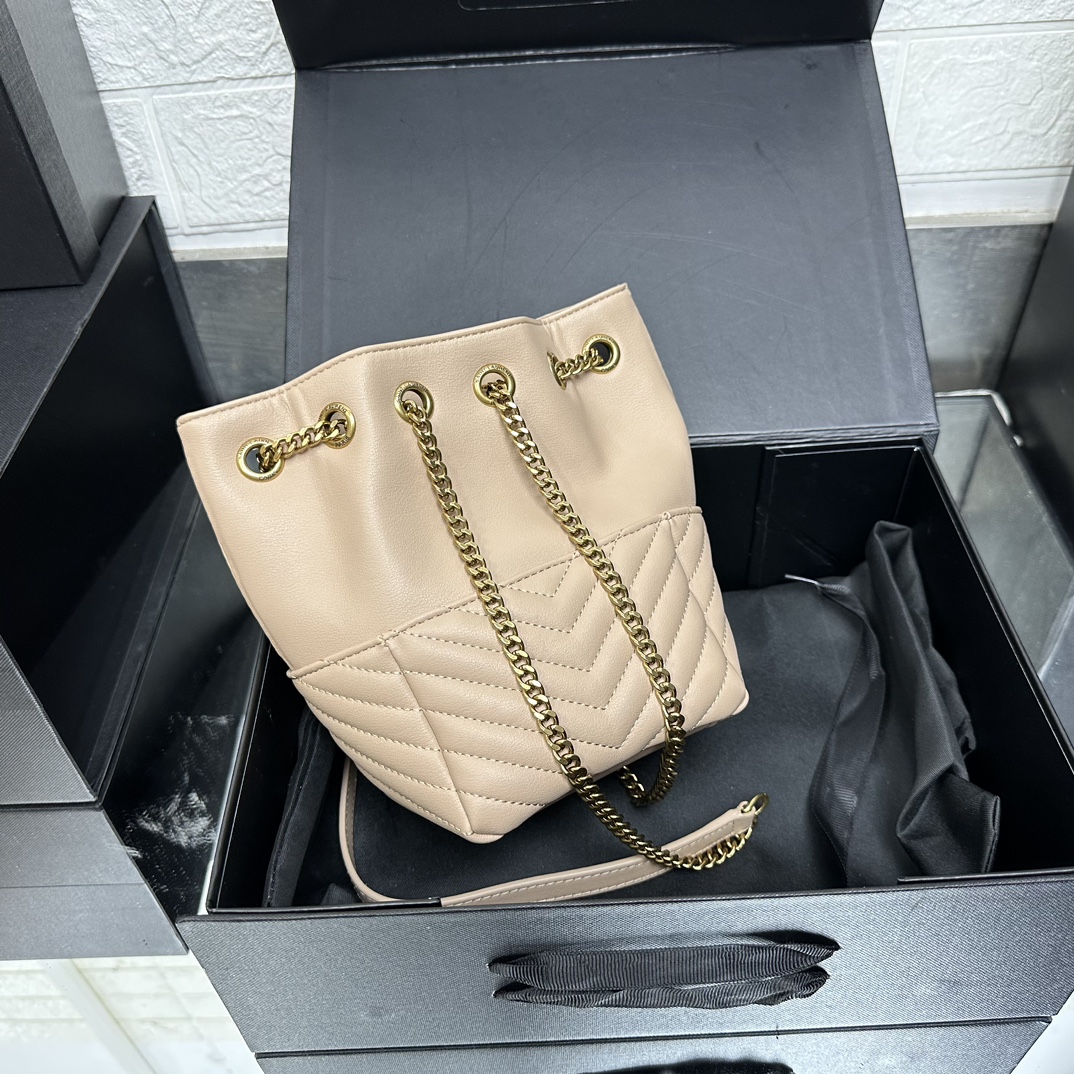 Lady Designer JOE backpack in Calfskin White - Bag - Gorchic - $139.99