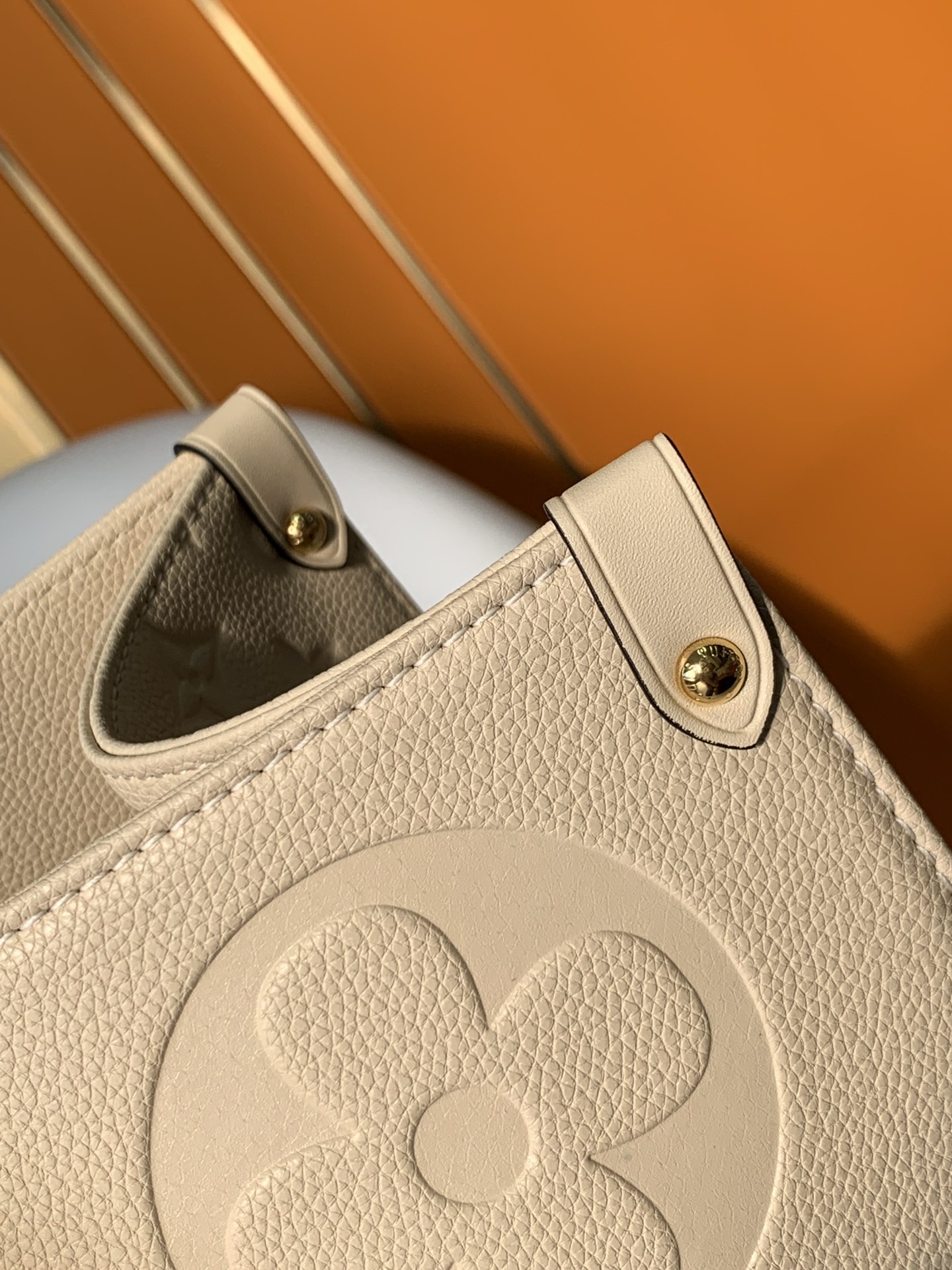 Designer Monogram Canvas Onthego GM White- Bag - Gorchic - $118.99