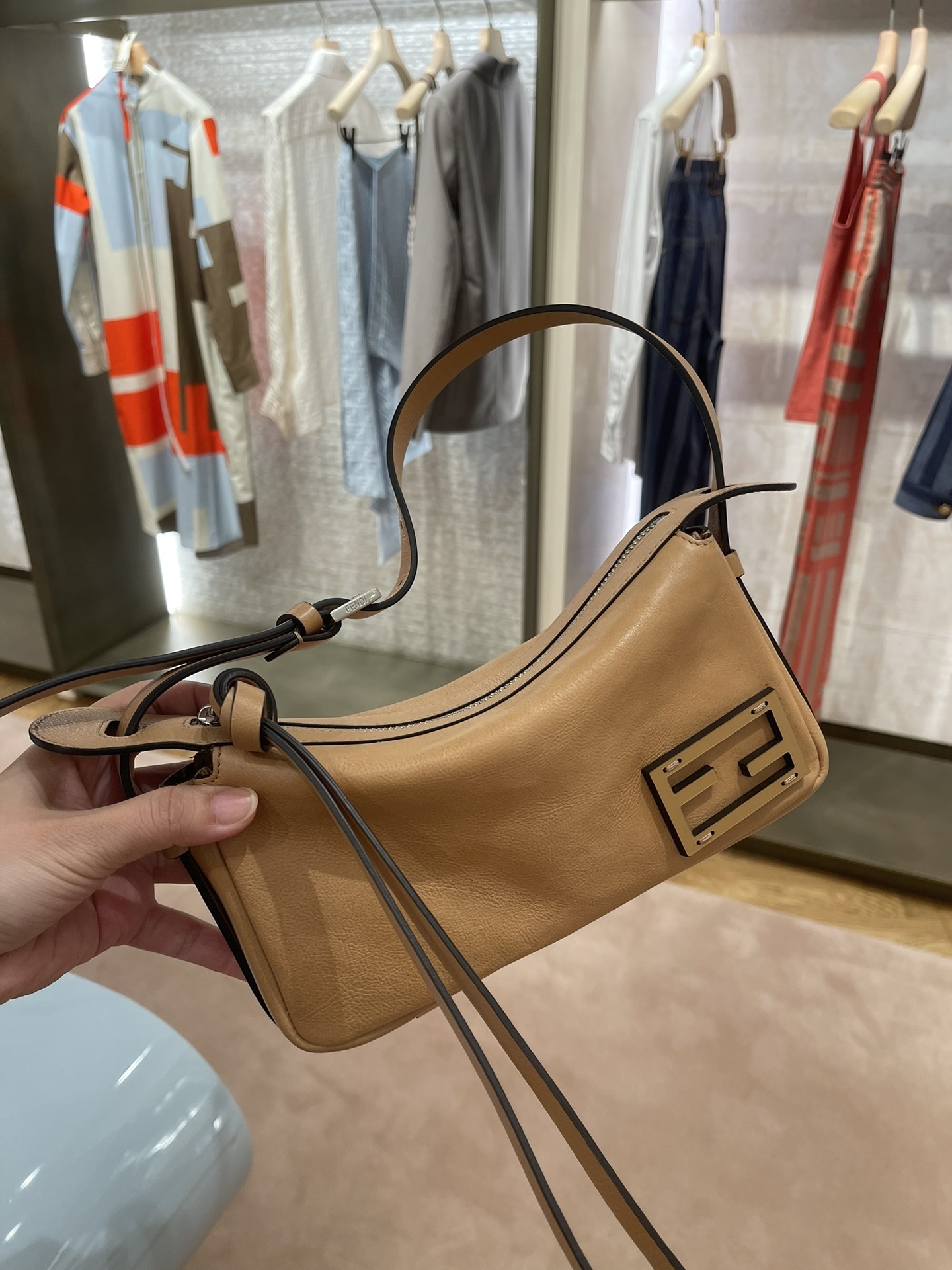 FD Women's Natural Simply Mini Bag Brown - Bag - Gorchic - $139.99