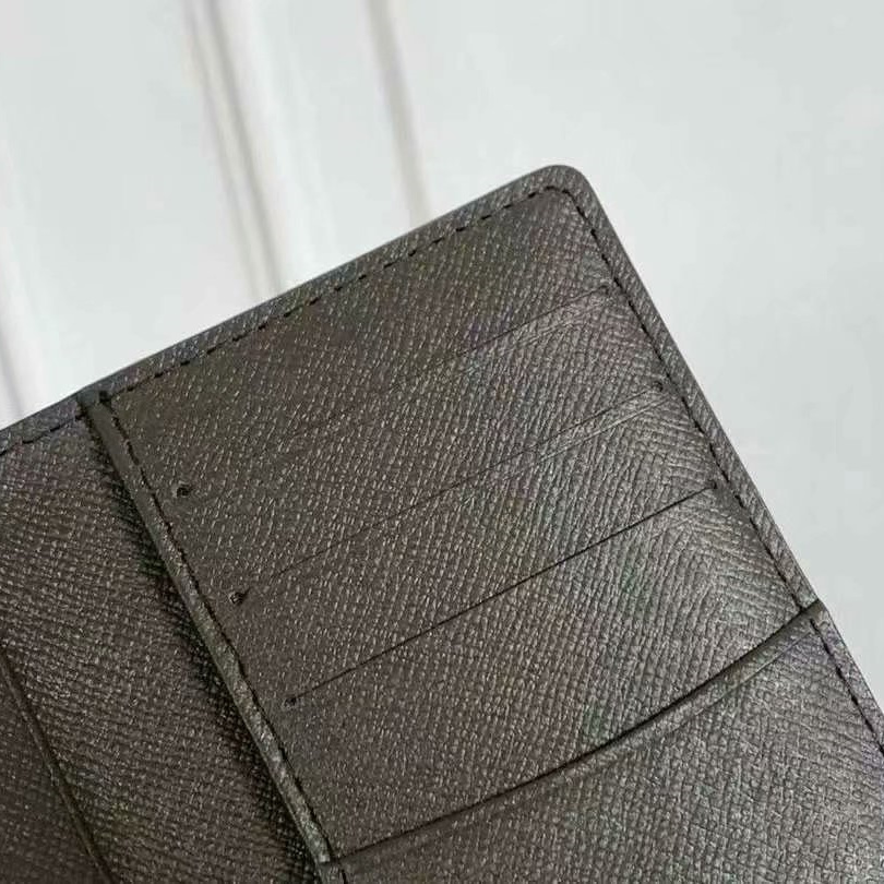 Designer Monogram Pocket Organizer Damier Graphite Canvas Wallet - Gorchic - $110.99