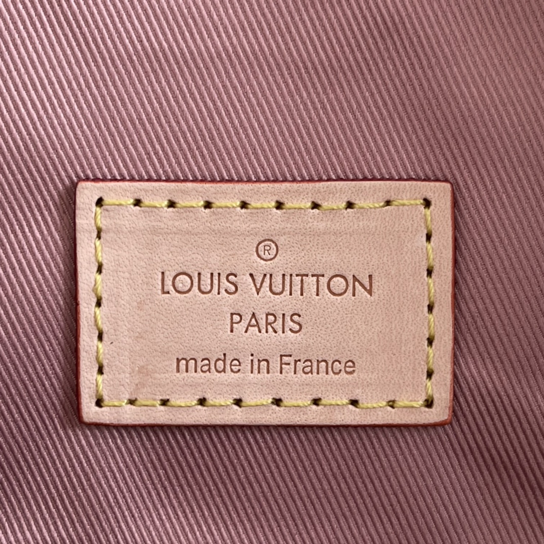 Designer Monogram Graceful PM Damier Azur Canvas Shoulder Bag - Gorchic - $116.99