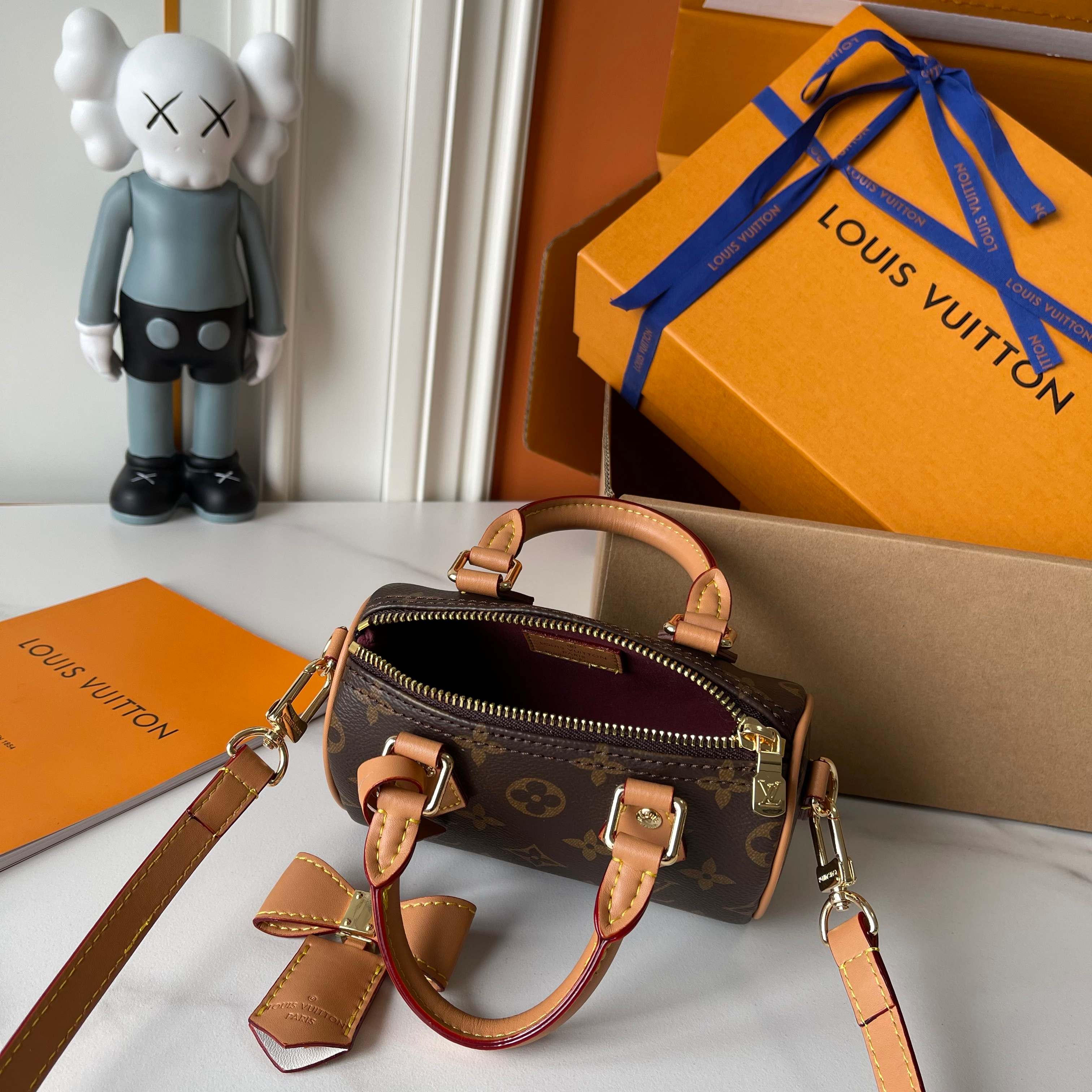 Designer Monogram x Murakami  x TM Nano Speedy Bag - Gorchic - $109.99