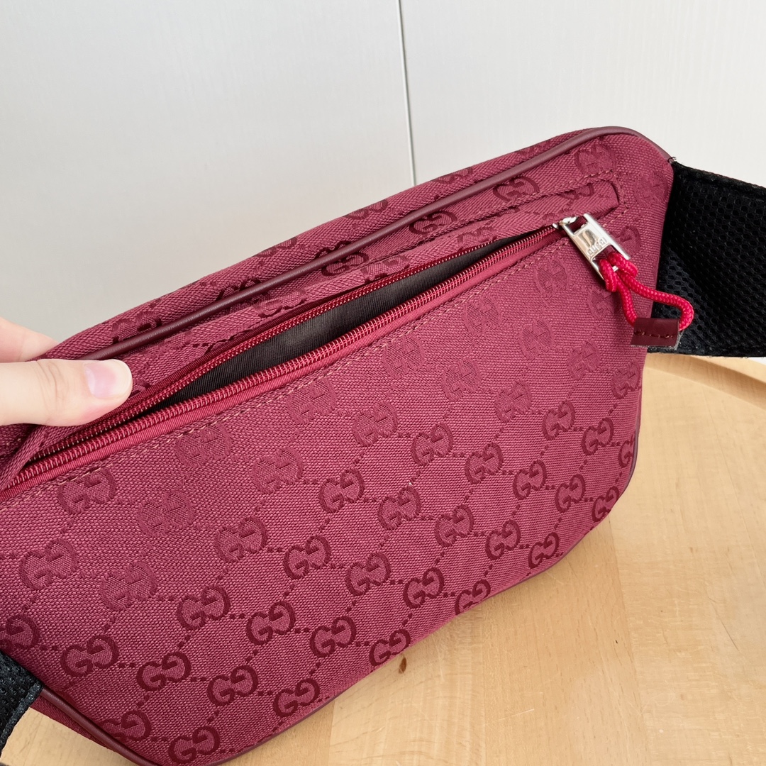 Double-G Satchel - Burgundy Bag - Gorchic - $129.99