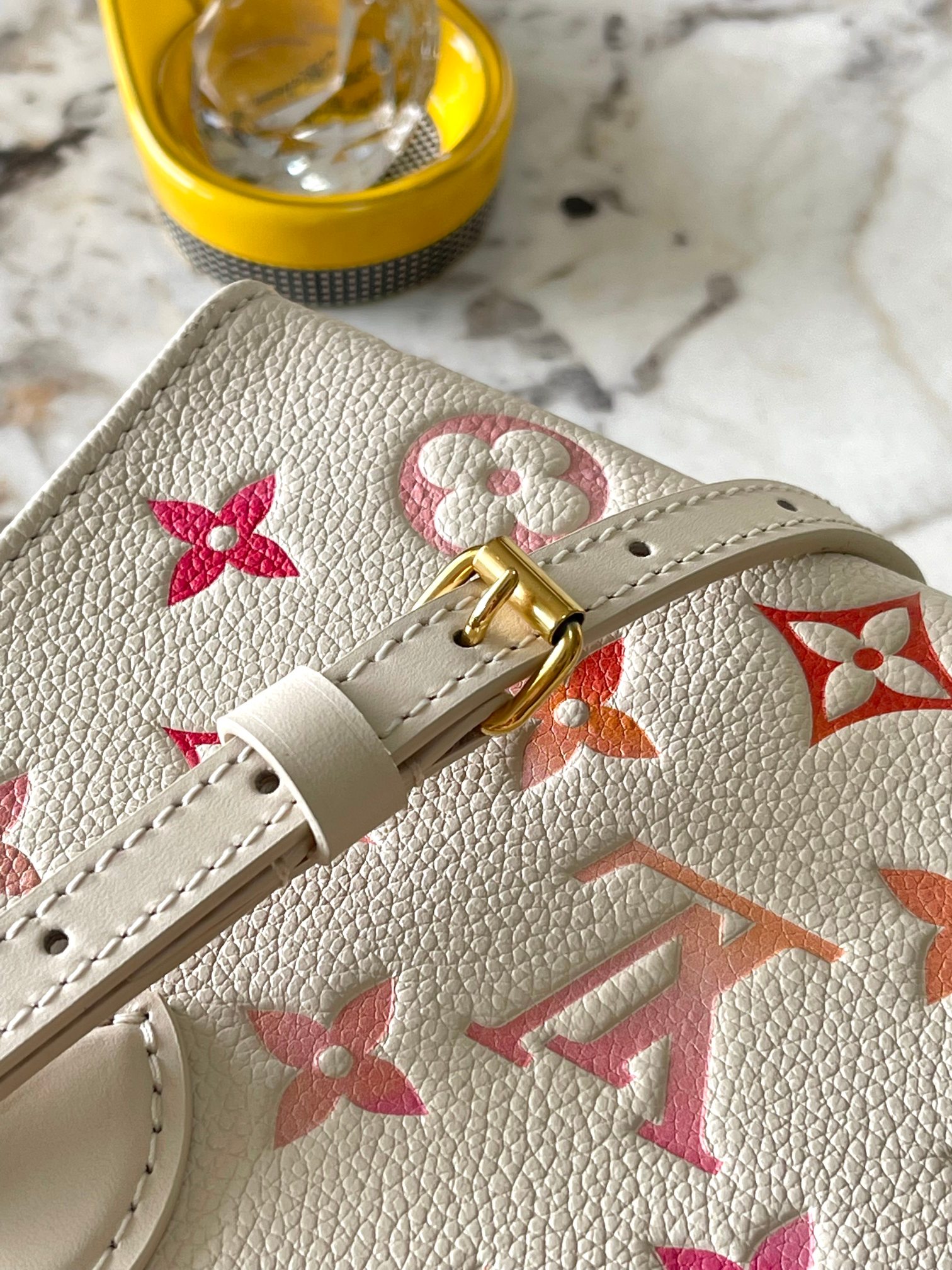 Designer Monogram Canvas Onthego BB White Powder - Bag - Gorchic - $124.99