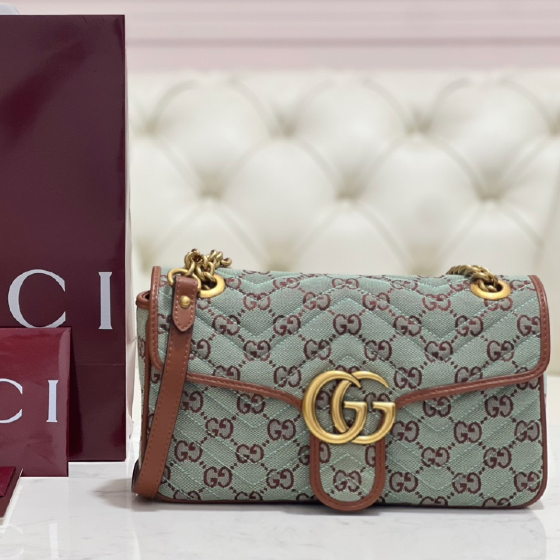 Double-G GG Marmont Shoulder Bag Multiple Size - Bag - Gorchic - $124.99