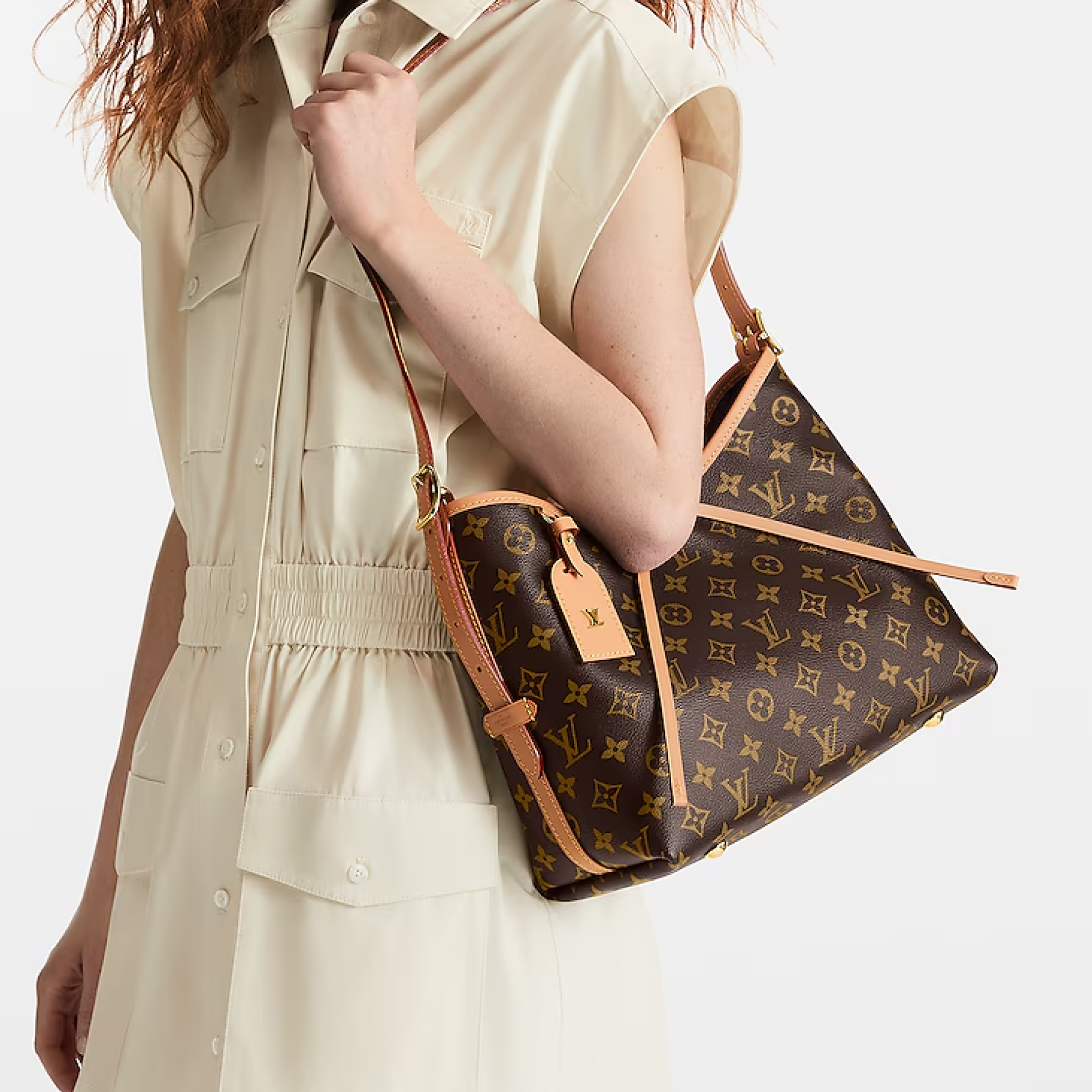 Designer Monogram  CarryAll PM - Bag - Gorchic - $114.99