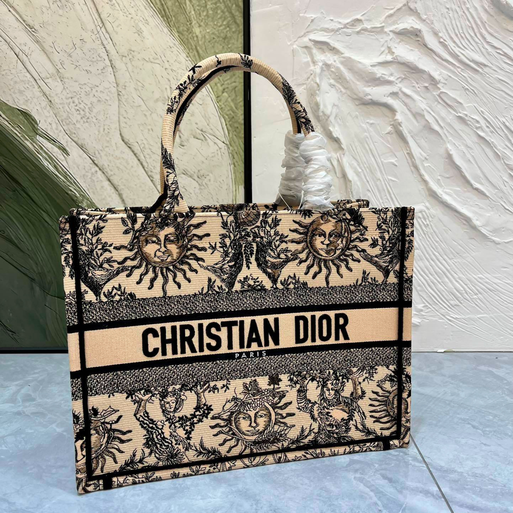 D Inspired book tote dark gold zoo - Bag - Gorchic - $167.99