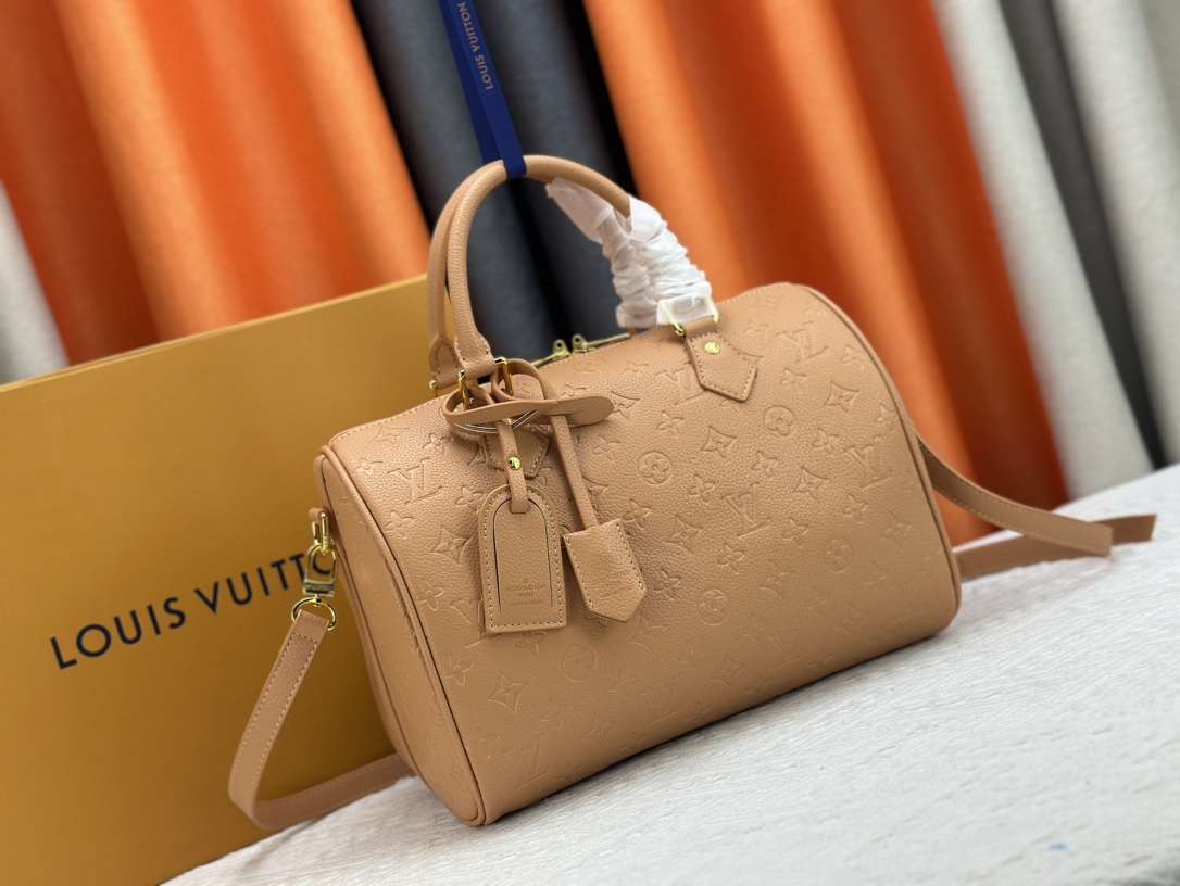 Designer Monogram Speedy Soft 30 -Brown Bag - Gorchic - $144.99