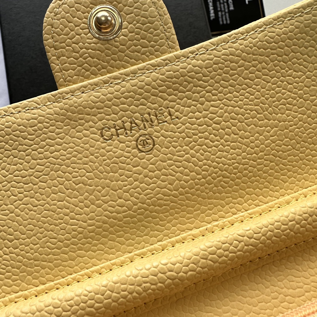 CC Inspired 23 Wallet on Chain- Yellow Bag - Gorchic - $98.99