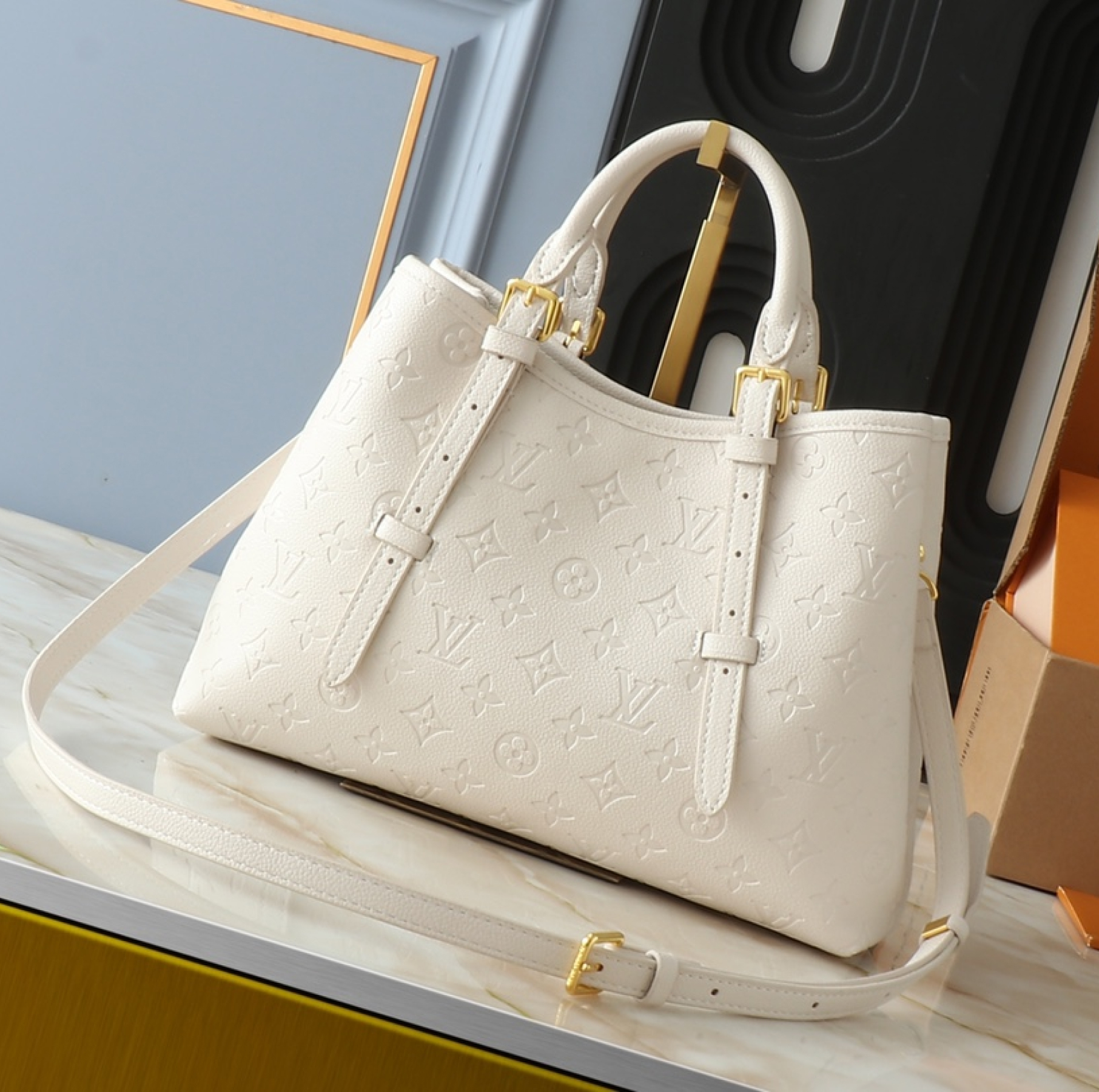 Designer Monogram Babylone Tote GM - White Bag - Gorchic - $144.99