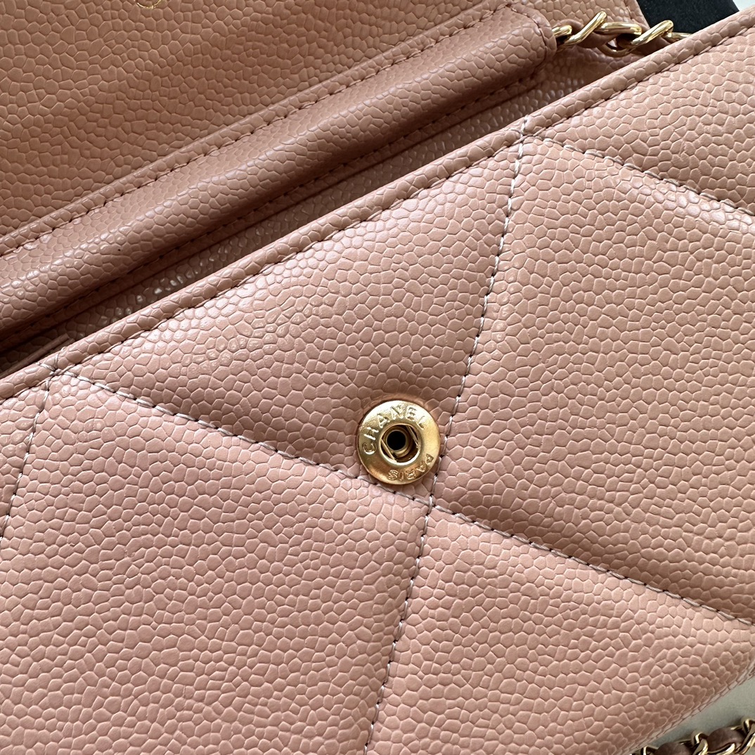 CC Inspired Chain Shoulder Crossbody Small Bag - Pink Bag - Gorchic - $109.99