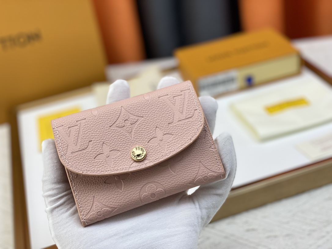 Designer Monogram Wallet Rosalie Coin Purse - Bag - Gorchic - $61.99