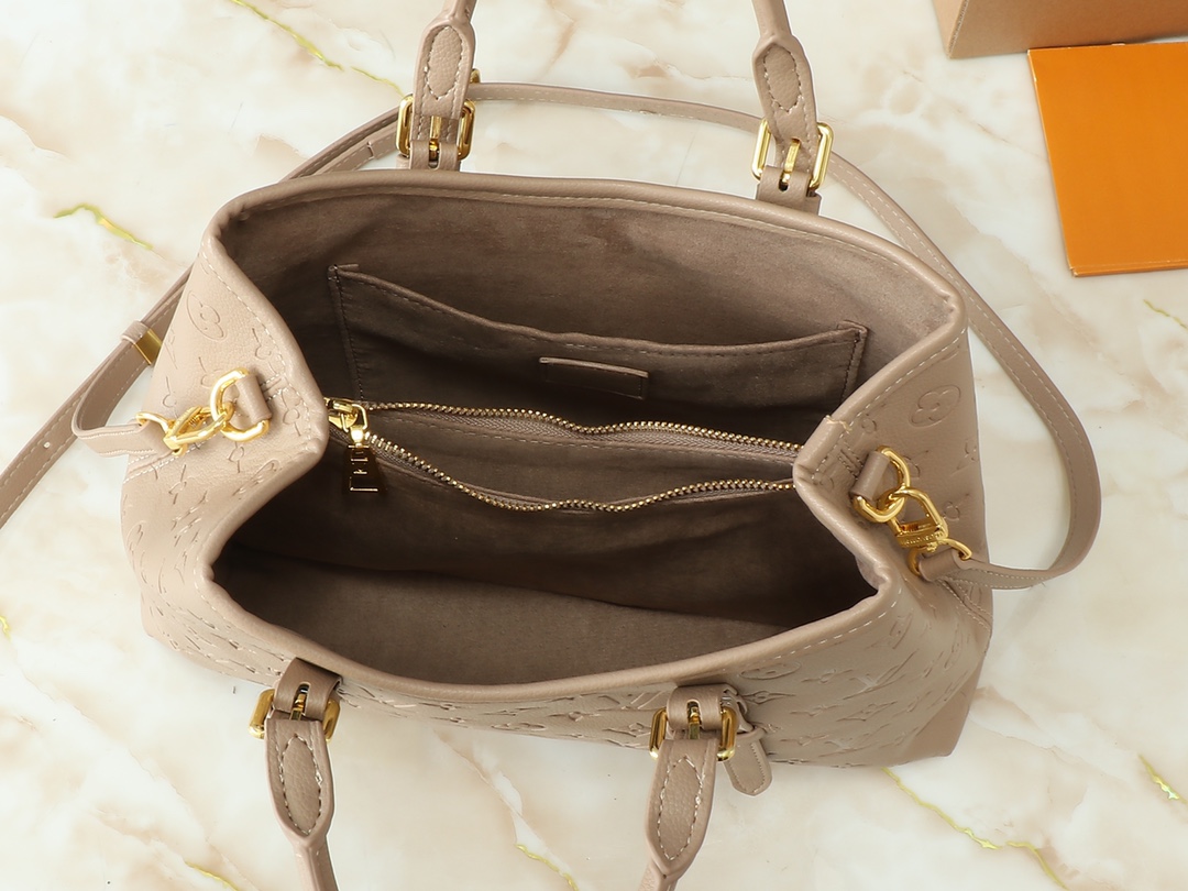 Designer Monogram Babylone Tote PM - Grey Bag - Gorchic - $121.99