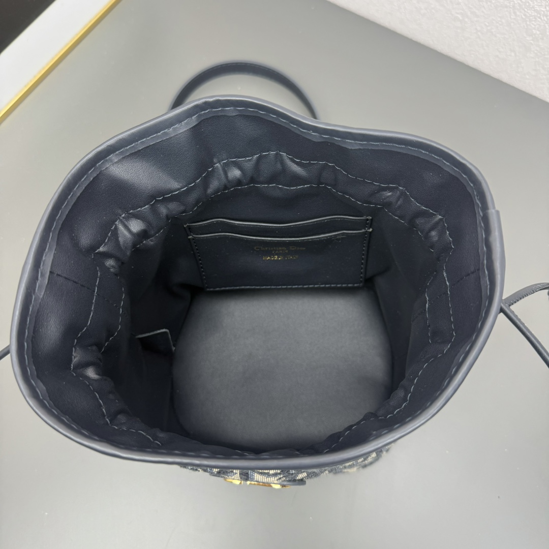 D Inspired 30 Montaigne Drawstring Mini Bucket Bag - Old Flower Bag - Gorchic - $173.99