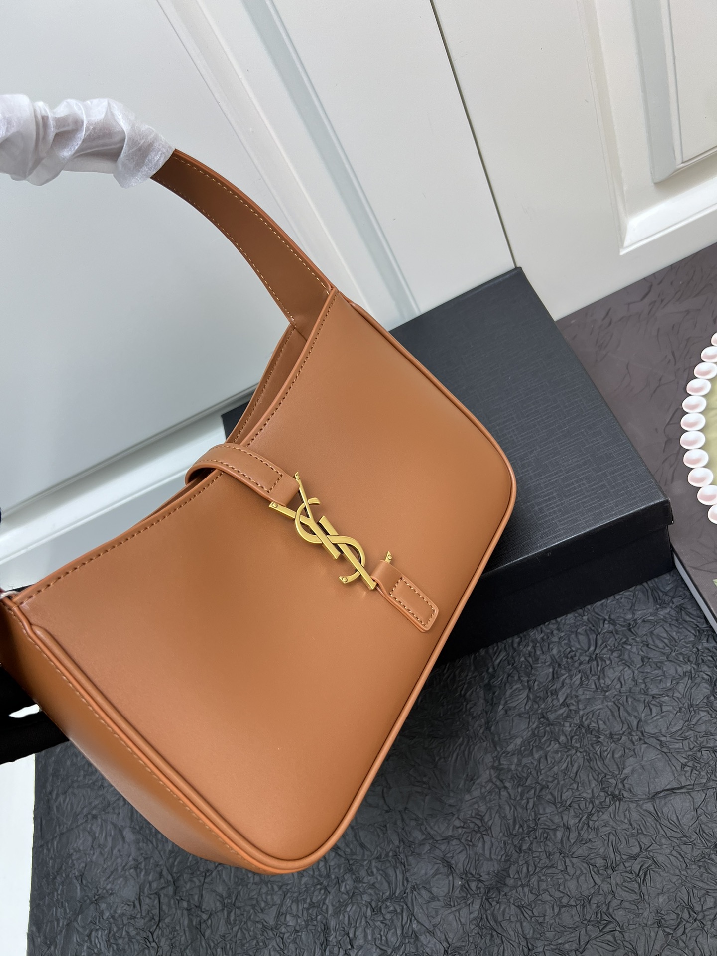 Lady Designer Fashion Le 5 à 7 hobo bag - toffee Bag - Gorchic - $110.99