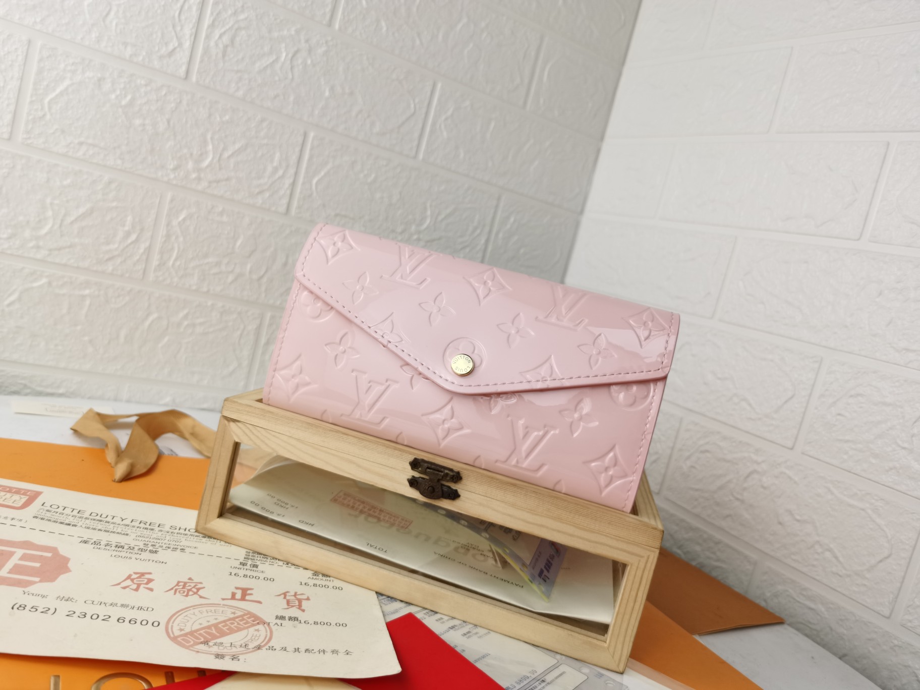 Designer Monogram Wallet - Bag - Gorchic - $79.99