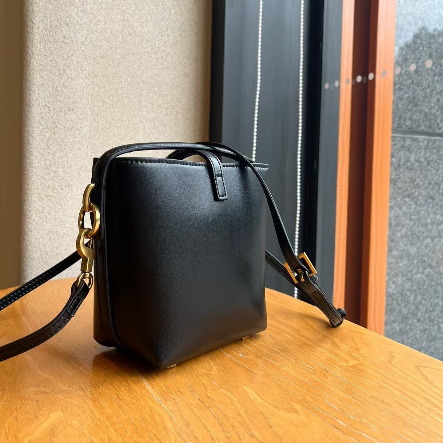 Lady Designer Le 37 Mini Bag in Shiny Leather - Gorchic - $139.99