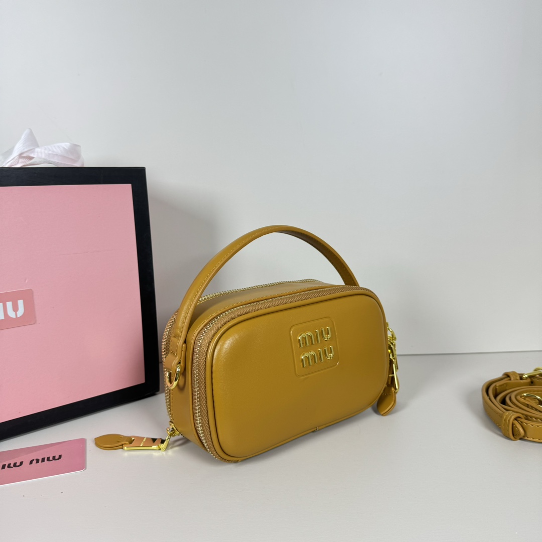 MU Leather Shoulder Bag - Gorchic - $109.99