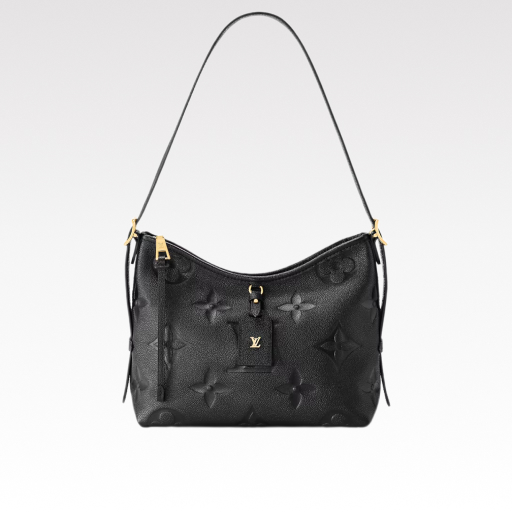 Designer Monogram  CarryAll PM - Black Bag - Gorchic - $114.99