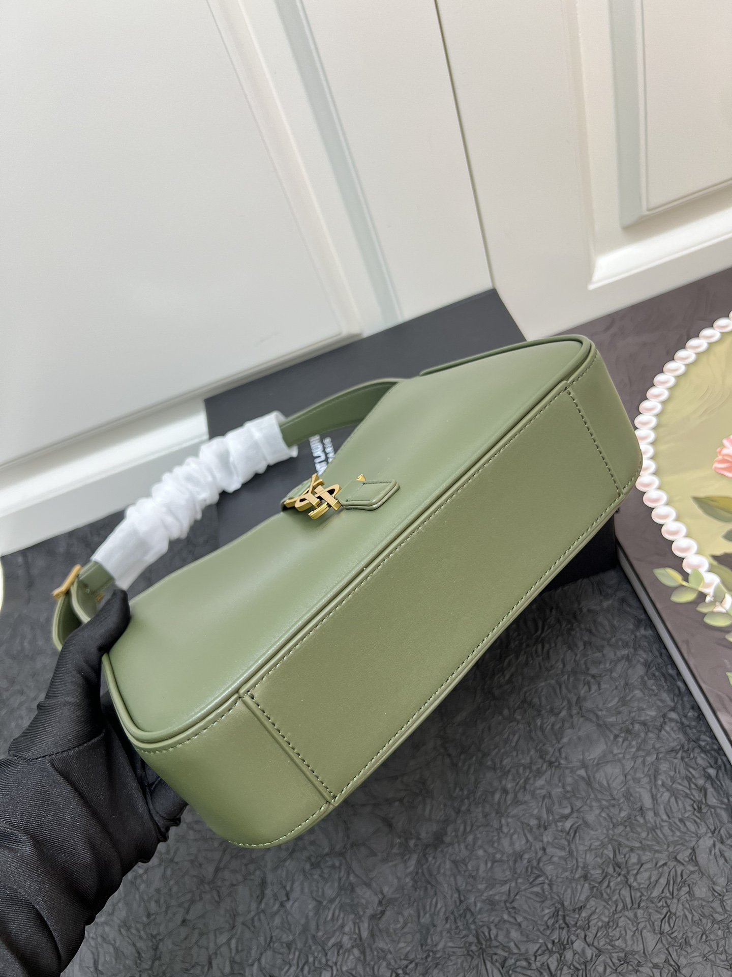 Lady Designer Fashion Le 5 à 7 hobo bag - Green Bag - Gorchic - $110.99