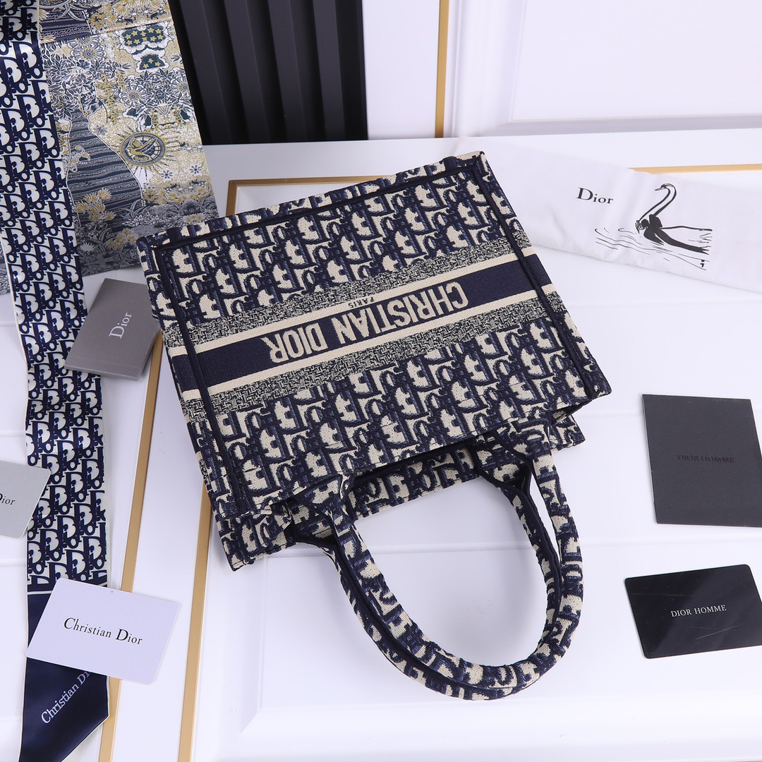 D Inspired Book Blue Tote - Small - Bag - Gorchic - $143.99