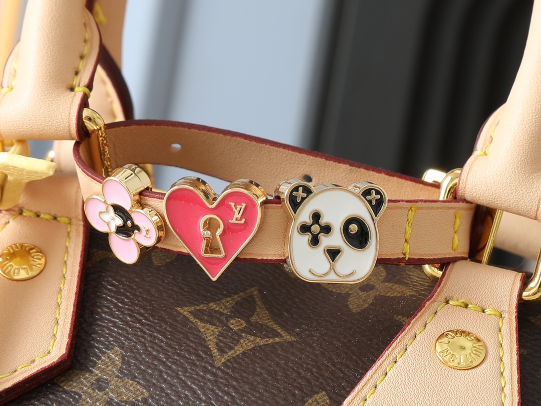 Designer Monogram Speedy 18 Monogram Style - Bag - Gorchic - $131.99