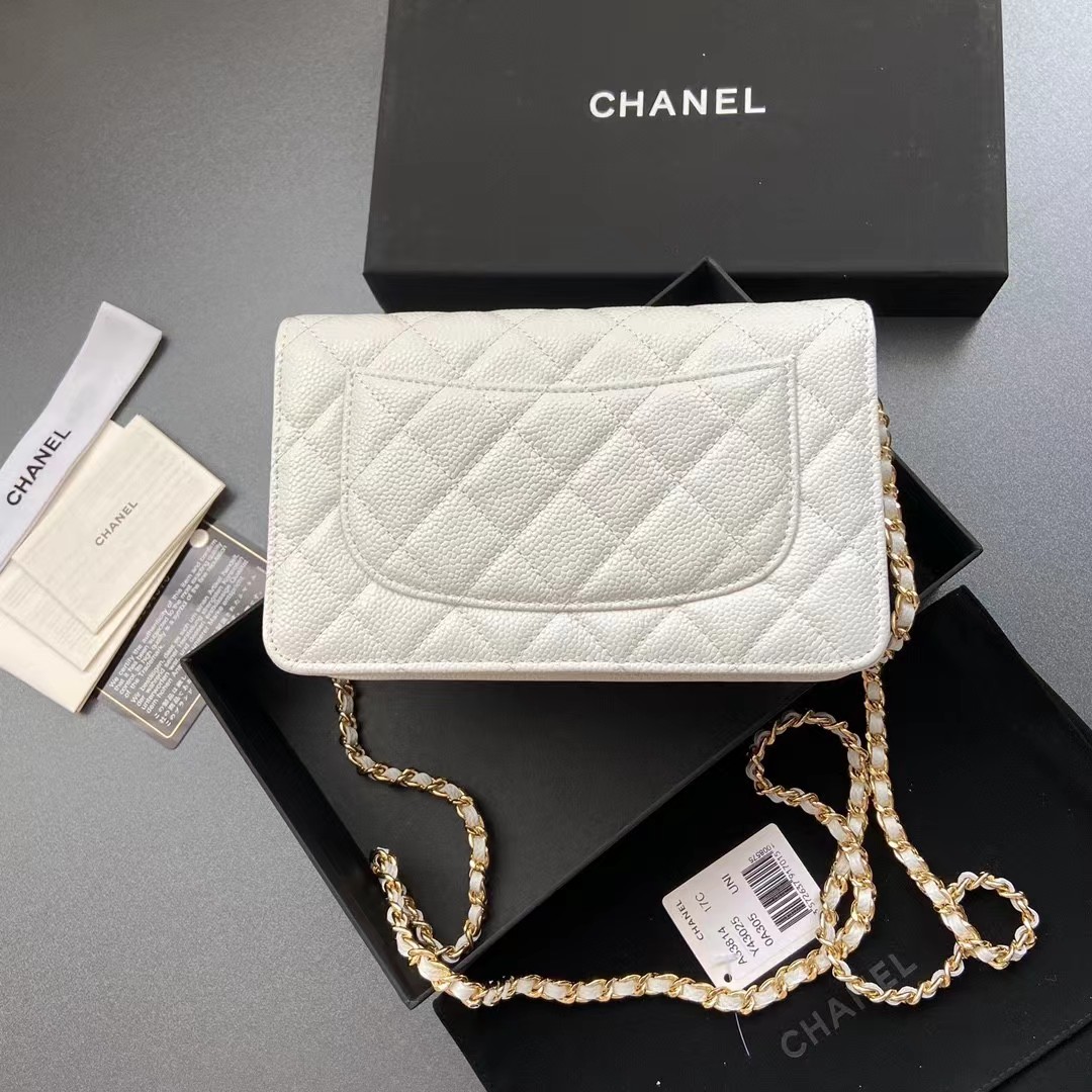 CC Inspired Classic Wallet On Chain Handbags - Bag - Gorchic - $118.99