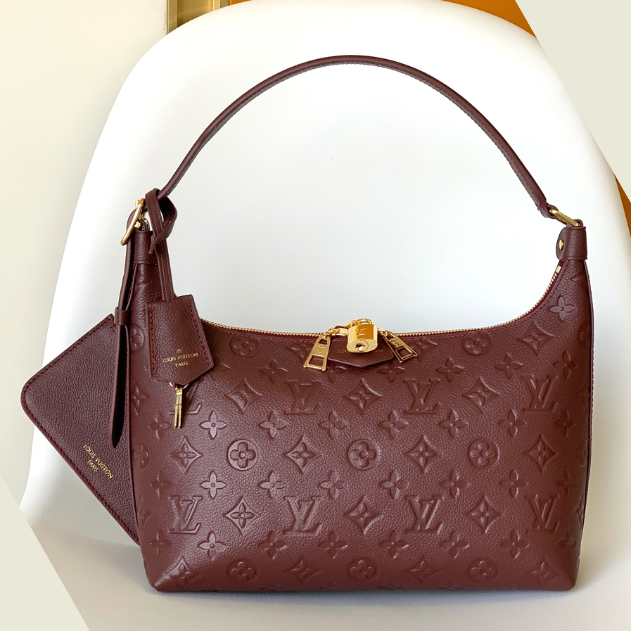 Designer Monogram Empreinte Monogram Sac Sport NM Wine Bag - Gorchic - $128.99