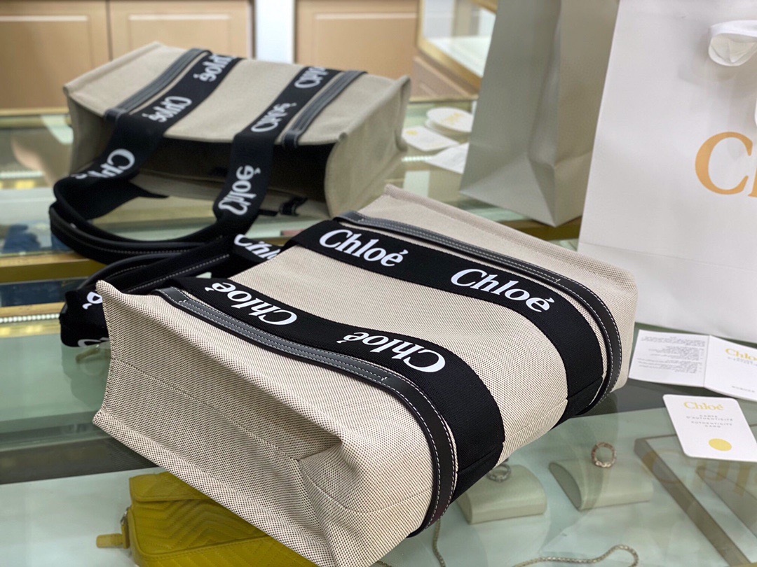 chleo Woody tote bag Medium Size - Bag - Gorchic - $125.99