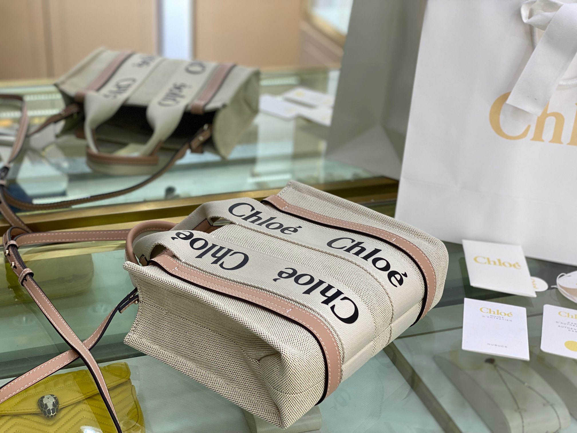 chleo Woody tote bag Small Size - Bag - Gorchic - $113.99