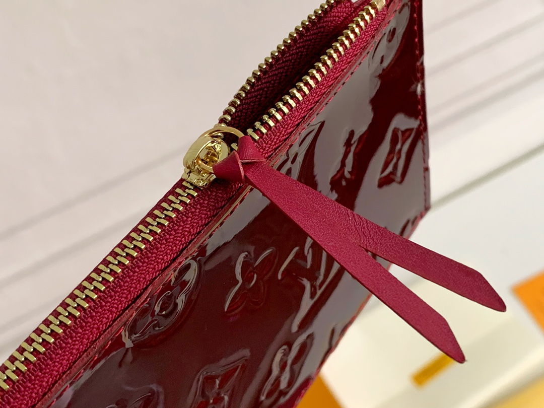 Designer Monogram  Felicie Pochette Monogram Vernis- Bag - Gorchic - $82.99