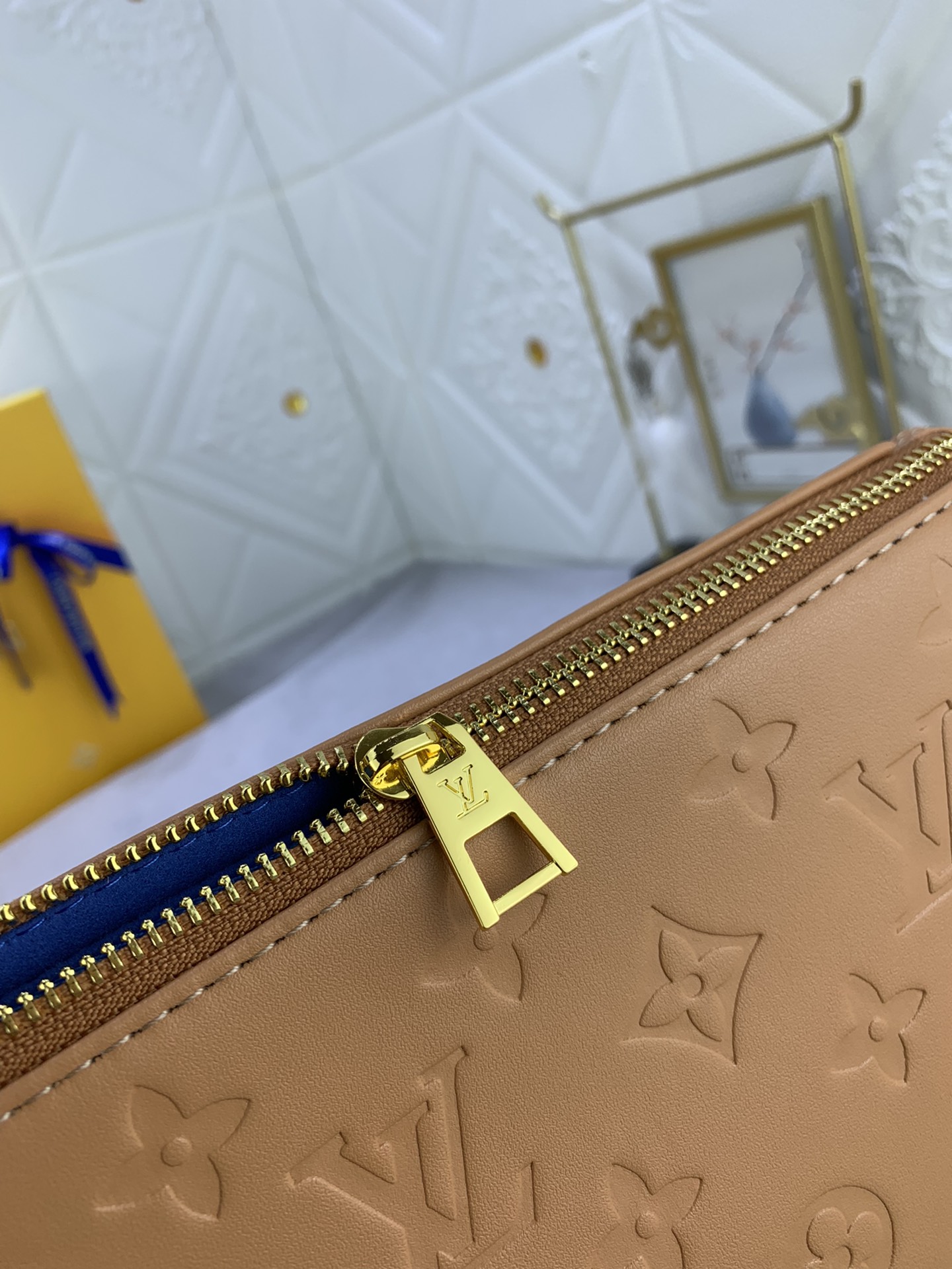 Designer Monogram Coussin PM Brown Small Handbag - Gorchic - $128.99