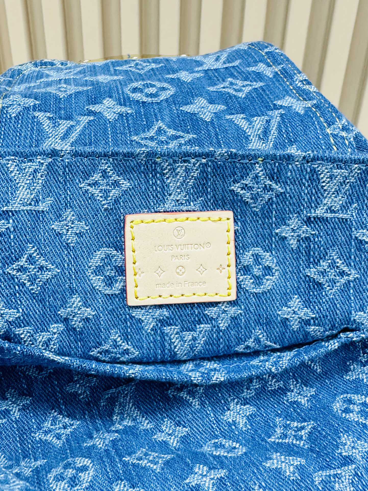 Designer Monogram Denim Backpacks - Bag - Gorchic - $146.99