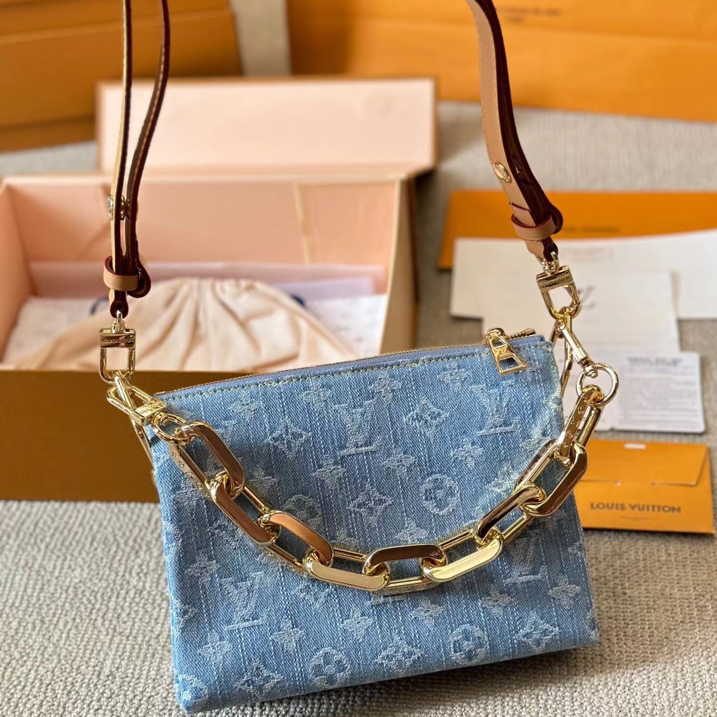 Designer Monogram  Coussin BB-bag - Gorchic - $116.99