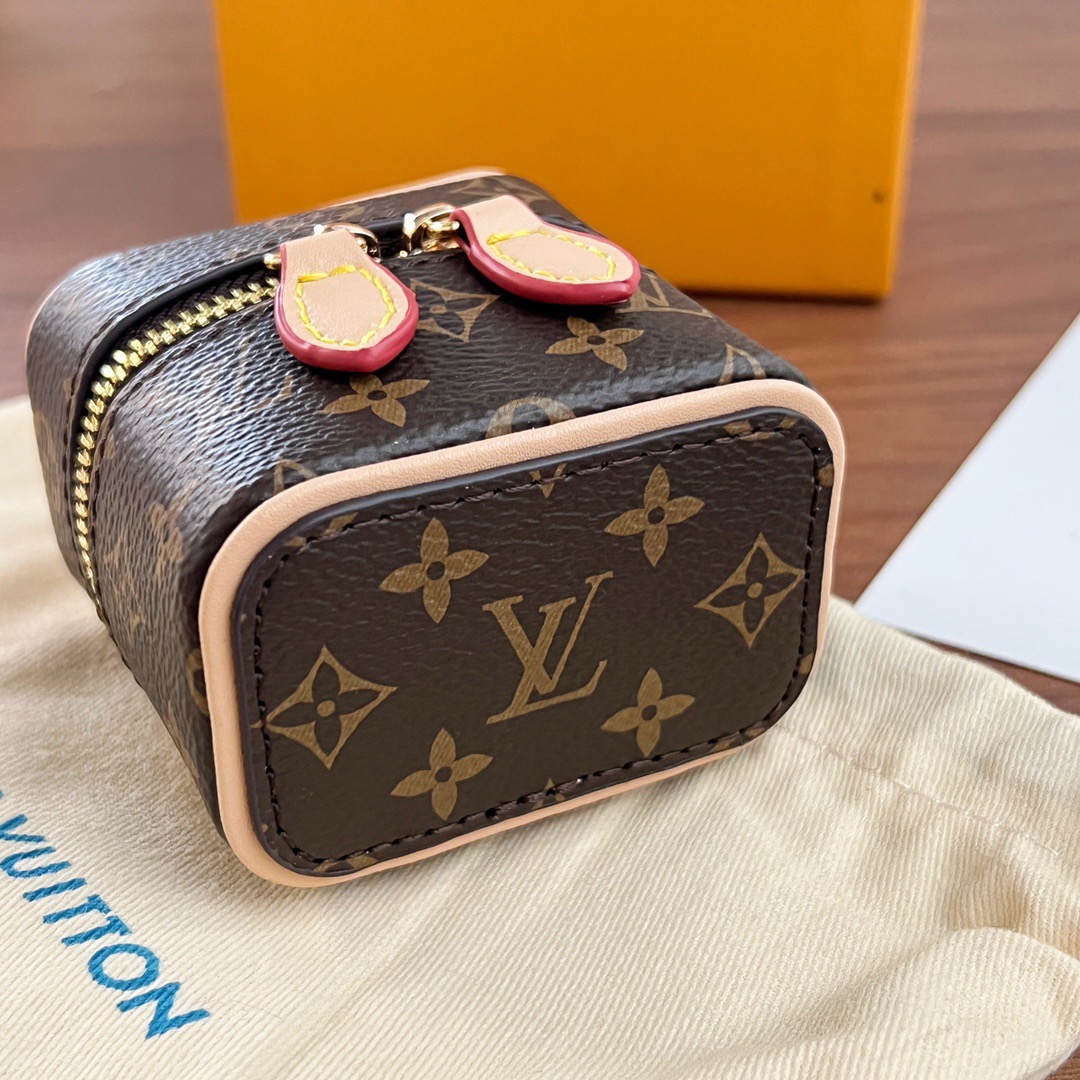 Designer Monogram Micro Vanity Bag Earphone Case Multiple Color - Bag - Gorchic - $91.99