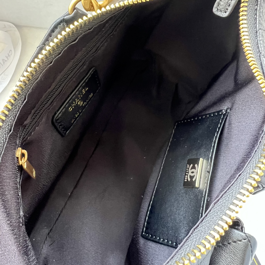 CC Inspired Hobo Black Bag - Gorchic - $152.99