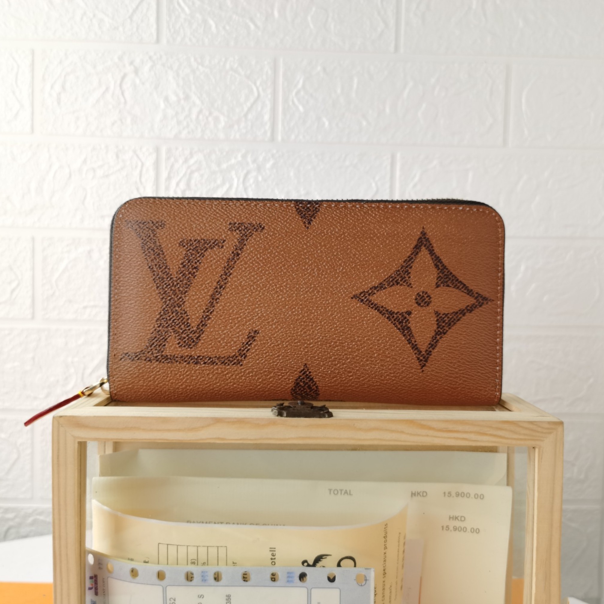 Designer Monogram Wallet - Gorchic - $66.99