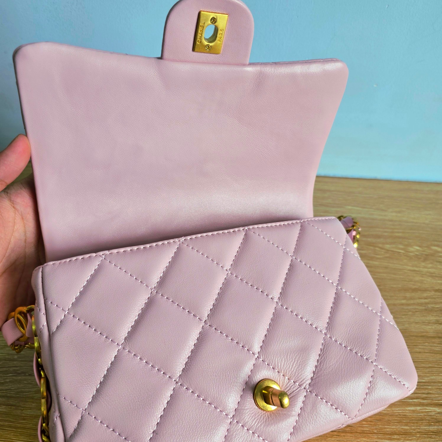 CC Inspired New 24K Large Underarm Bag - Pink Bag - Gorchic - $141.99