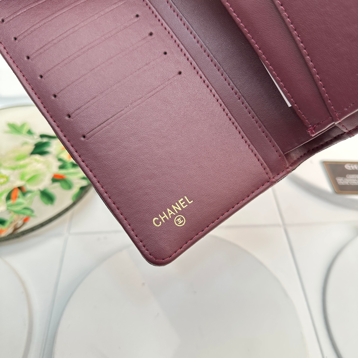 CC Inspired Wallet Quilted Caviar Gold-tone Black Wallet - Bag - Gorchic - $90.99