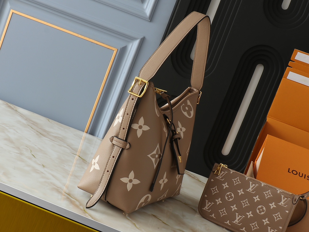 Designer Monogram Carryall PM Elephant Gray and White - Bag - Gorchic - $121.99